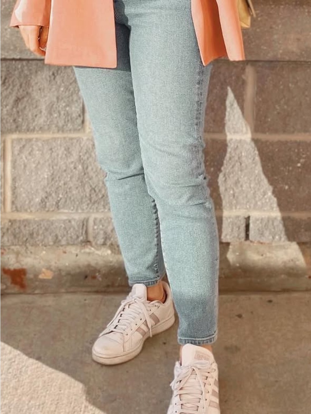 Mavi Light Blue Cropped Ankle Jeans